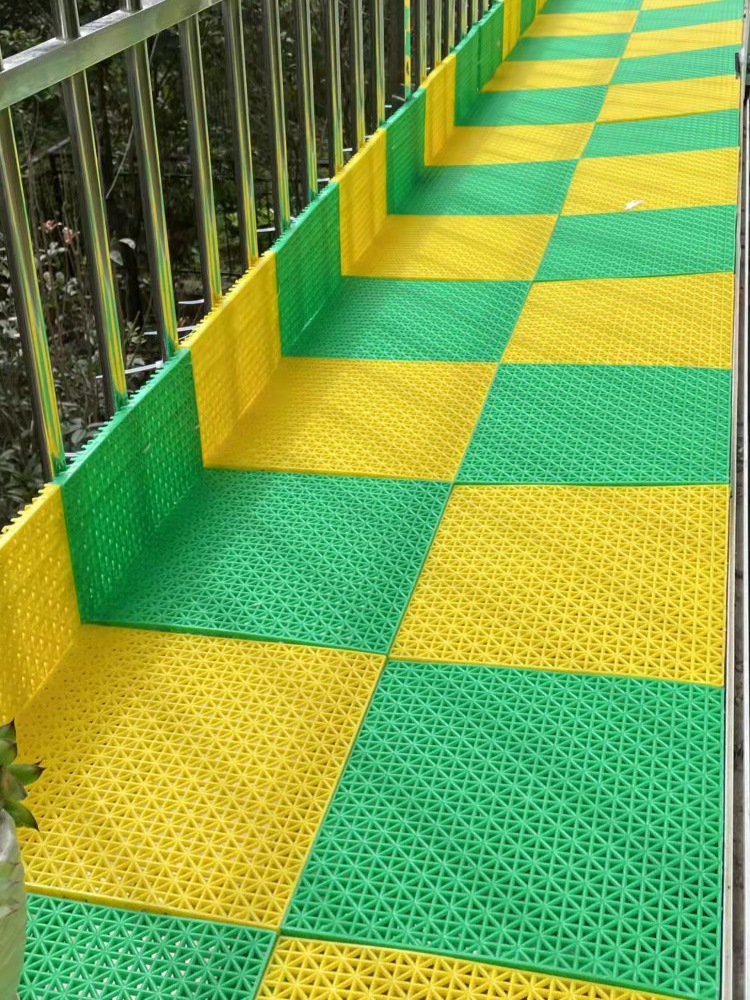 防盗窗垫板阳台防漏网垫防坠落花盆垫板窗台防护网防护栏塑料隔板