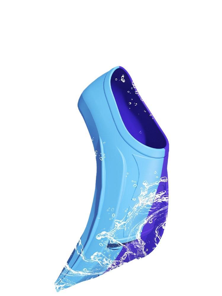 Nuevas aletas de natación para adultos estilo libre para mujeres brazo zapatos de natación para niños entrenamiento profesional aletas de pie cortas image 6