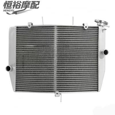 ZZR600 2005-2008 radiator — Water tank - zx-6r-2013-2018-applicable-aluminum-silver