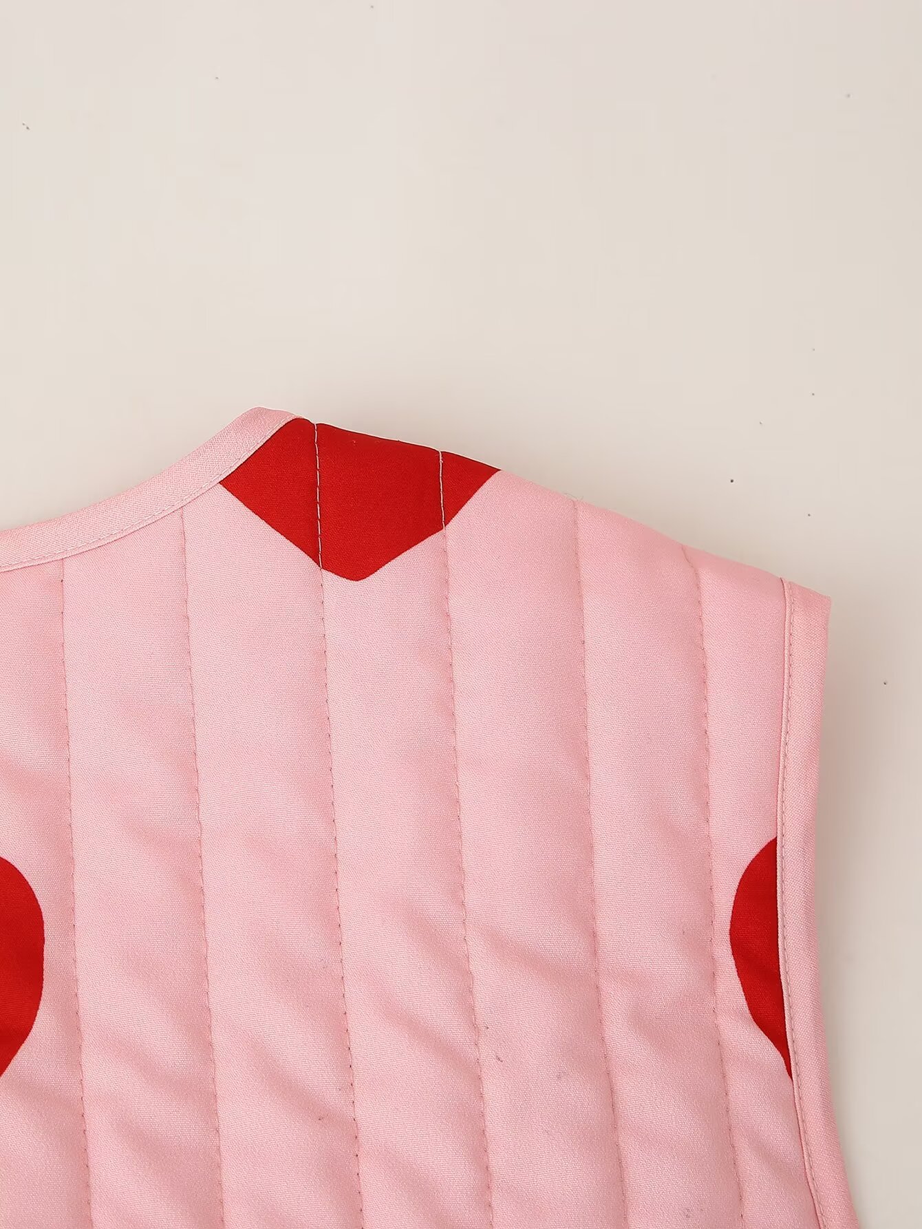 Damen Herbst Neue Street Fashion Love Strap Baumwollweste_voghion.com