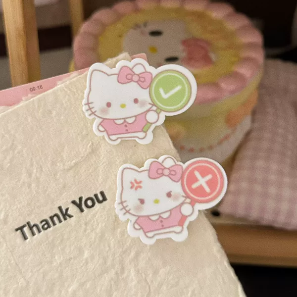 Cute and Sweet Pink Cat-Shaped Hair Clip Cartoon Cute Sweet Girl Duckbill Clip Hairpin Hair Accessory Clip