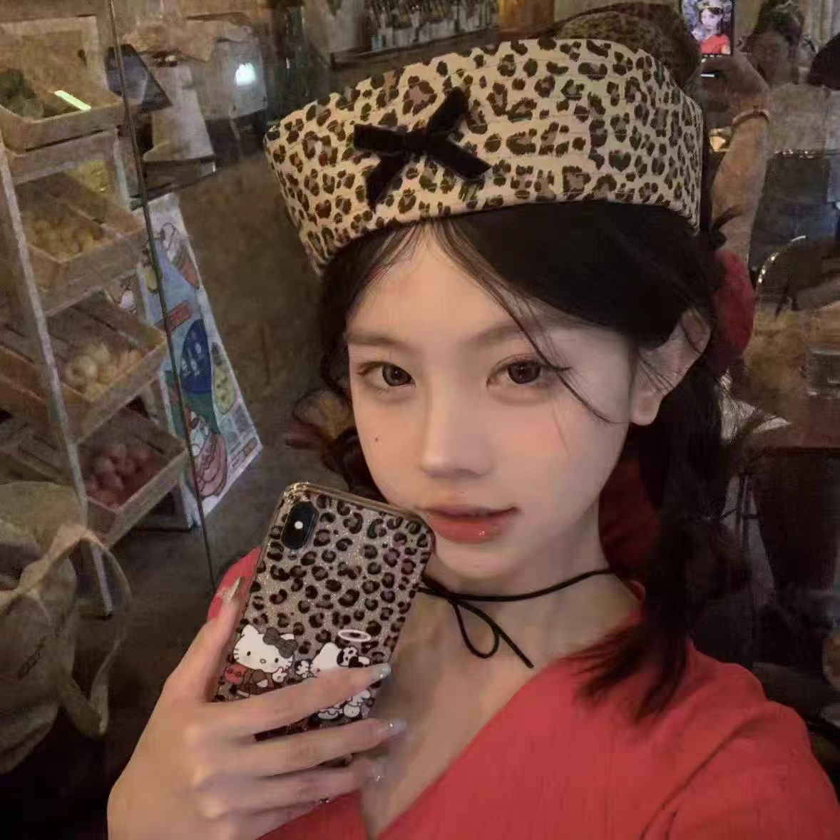 갈색 표범 무늬