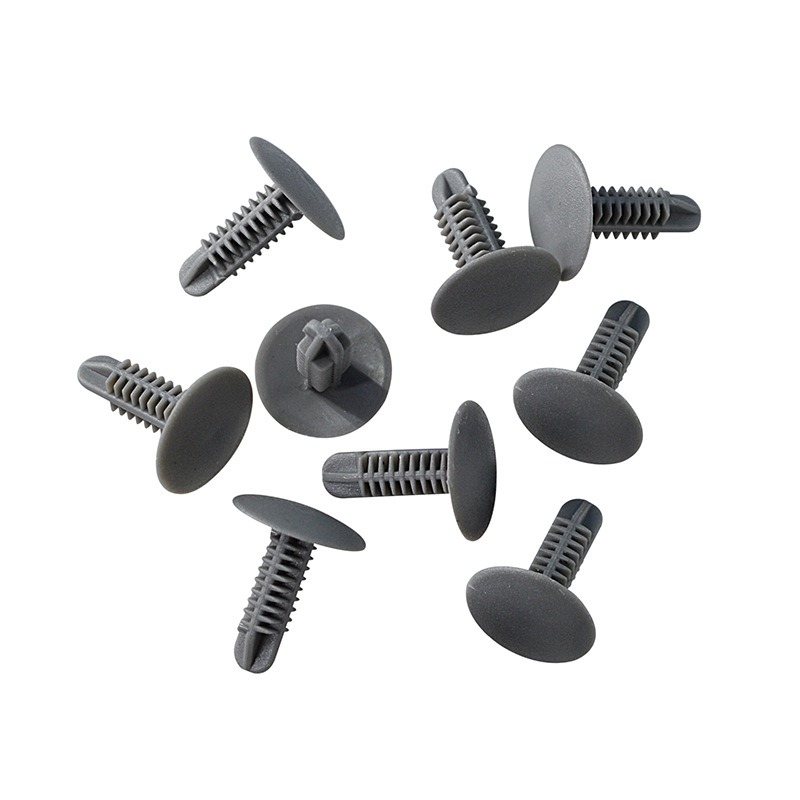 Piezas de automóviles al por mayor de plástico remache púas hebilla de techo decorativo sujetador de nylon hebilla de árbol A24