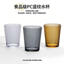 开水杯非玻璃水杯家用耐高温果汁杯果茶杯塑料摔不烂防摔防爆