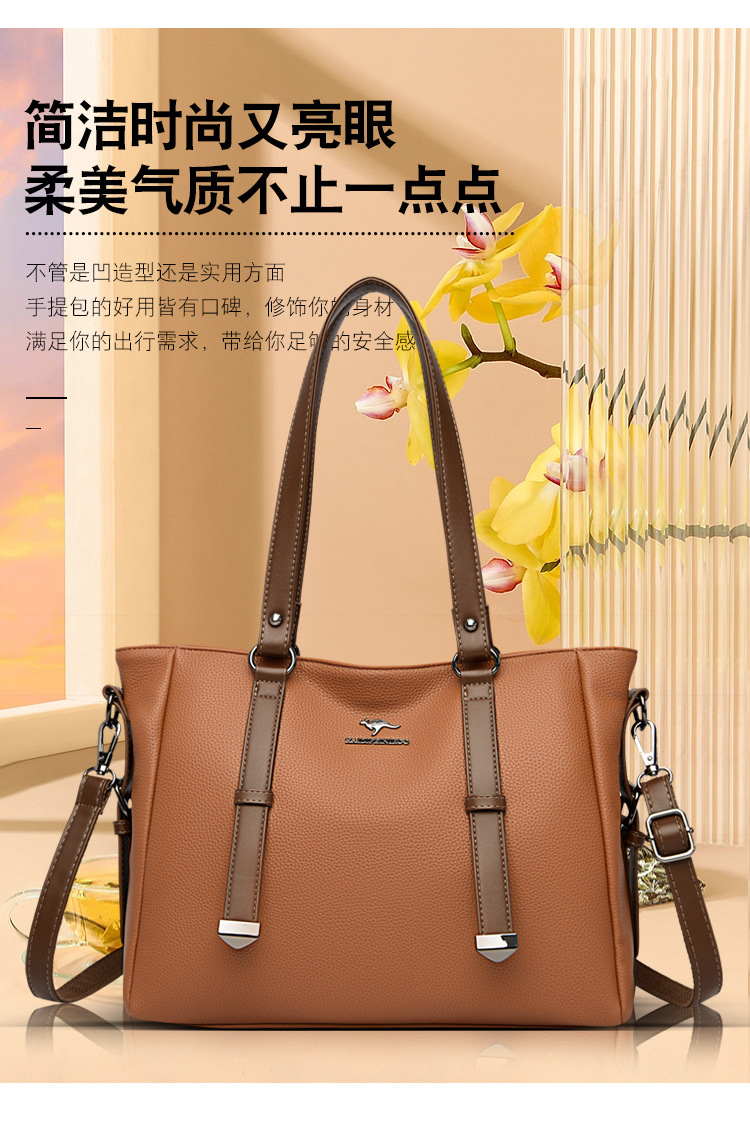 Eco-Friendly Genuine Leather Women's Bag - Red