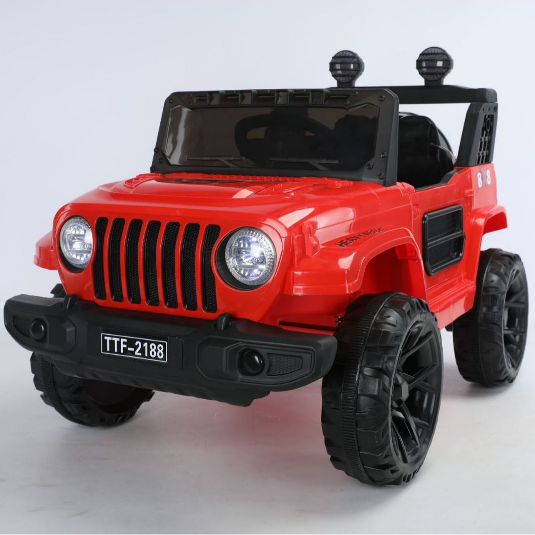 Coche eléctrico para niños El coche de control remoto de cuatro ruedas puede sentarse para niños y niñas cargando fuera de carretera con tracción en las cuatro ruedas bebé