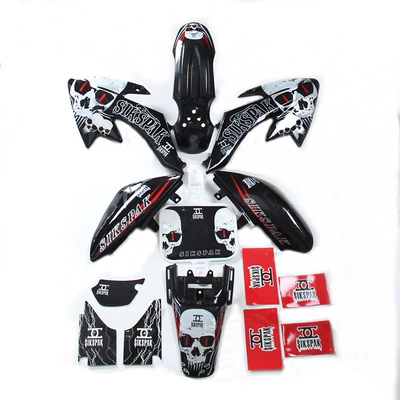 CRF50 XR50 Honda off-road motosiklet plastik qabıq görünüşü üçün uyğundur