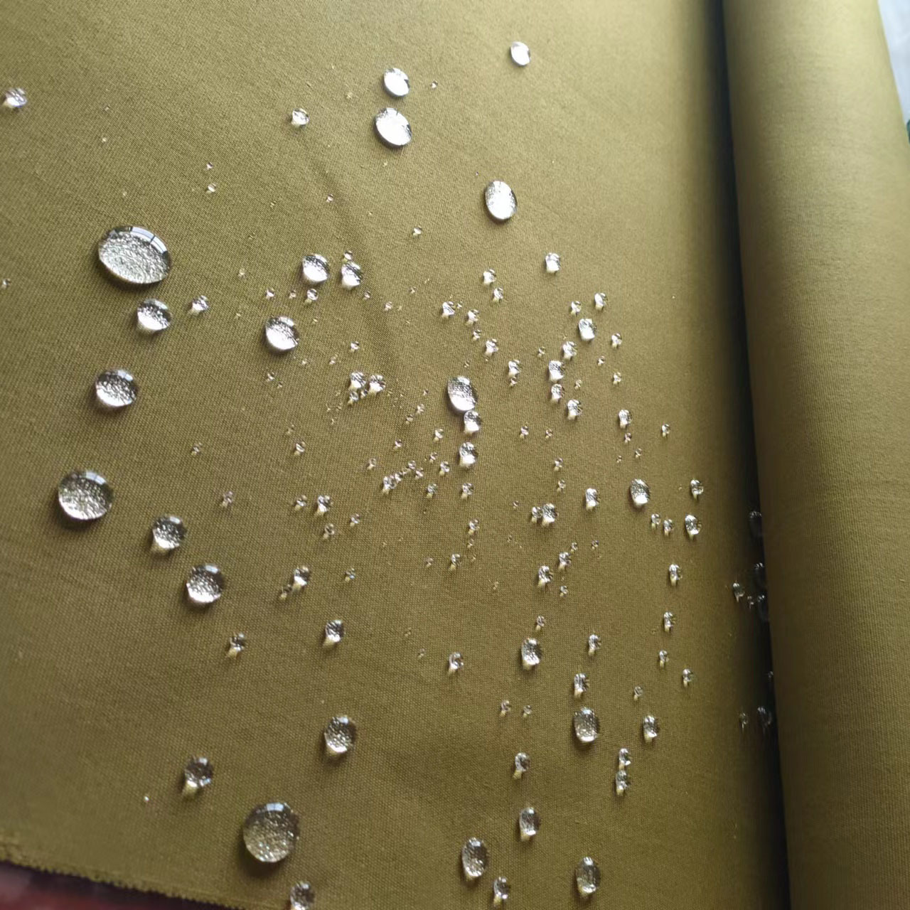 Militar amarillo orgánico de polietileno tela de lona impermeable engrosada al aire libre tela de lona fina cifrada todo el rollo mayorista