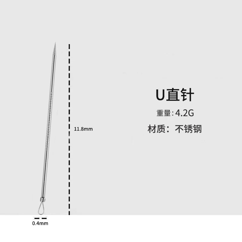 黑头铲粉刺针双头鼻推鼻铲挤痘痘粉刺针套装美容院去黑头护理工具|undefined