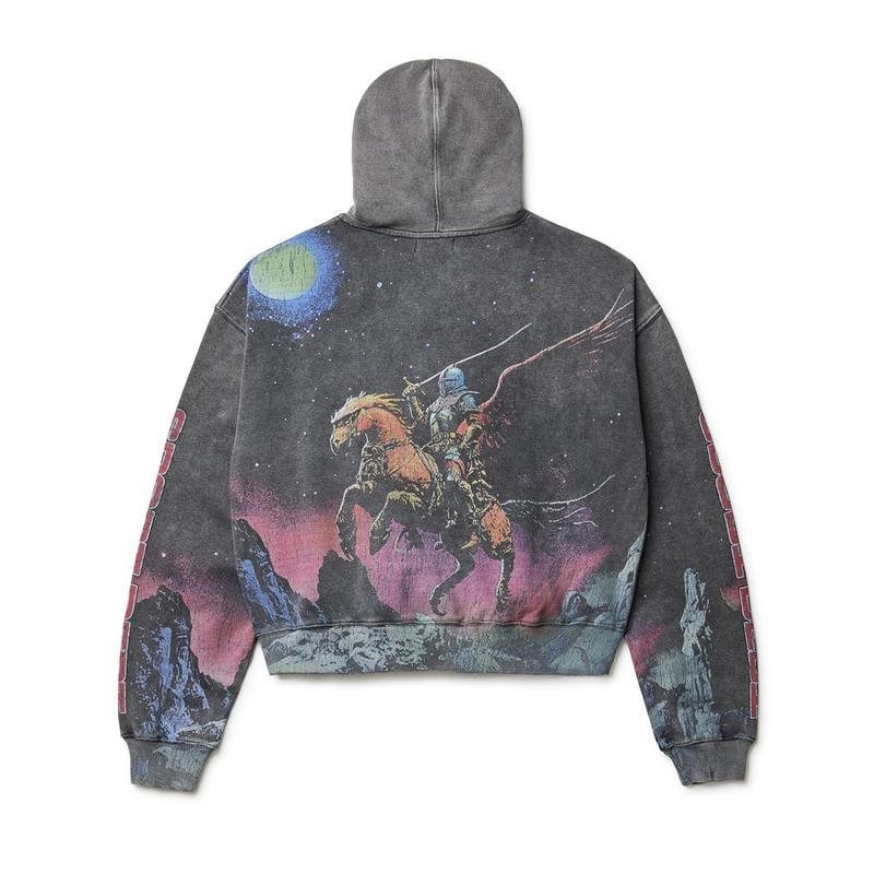 Men's Clothing American Retro Street Style Unisex Hooded Sweatshirt Y2K Trendy Hot Style Tops Jacket Thickened Casual_viptrois.com
