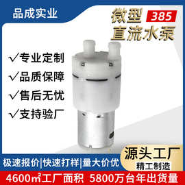 385微型直流水泵 咖啡机耐高温豆浆机隔膜泵 耐酸碱耐腐蚀自吸泵
