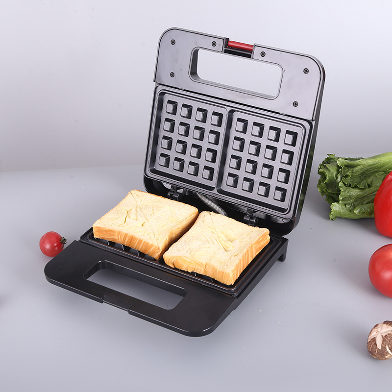 欧式迷你早餐机多用途牛排机小型烤面包机家用三角三明治机 批发