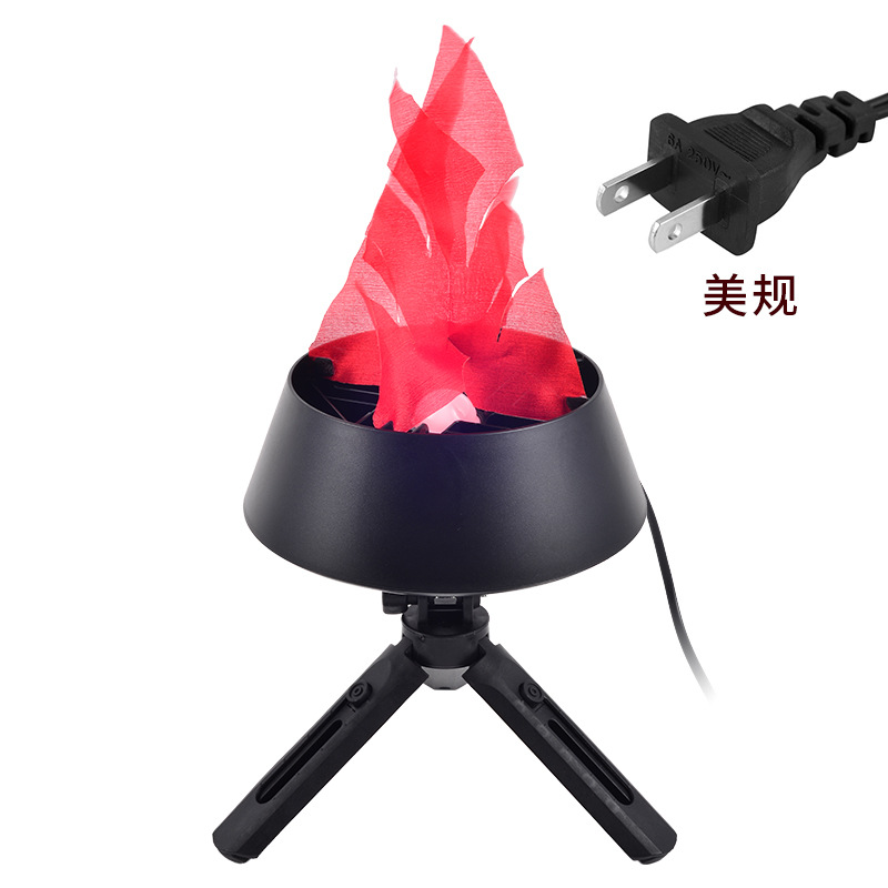 Cross-border LED Halloween Easter Flame Lights Electronic Bonfire…