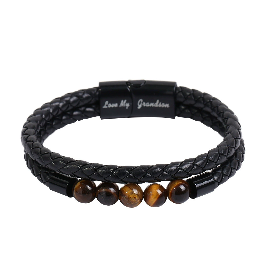 (Cross-border trading), leather organic bracelet