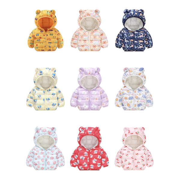 autumn demi-season cartoon children's down jacket with down for boys