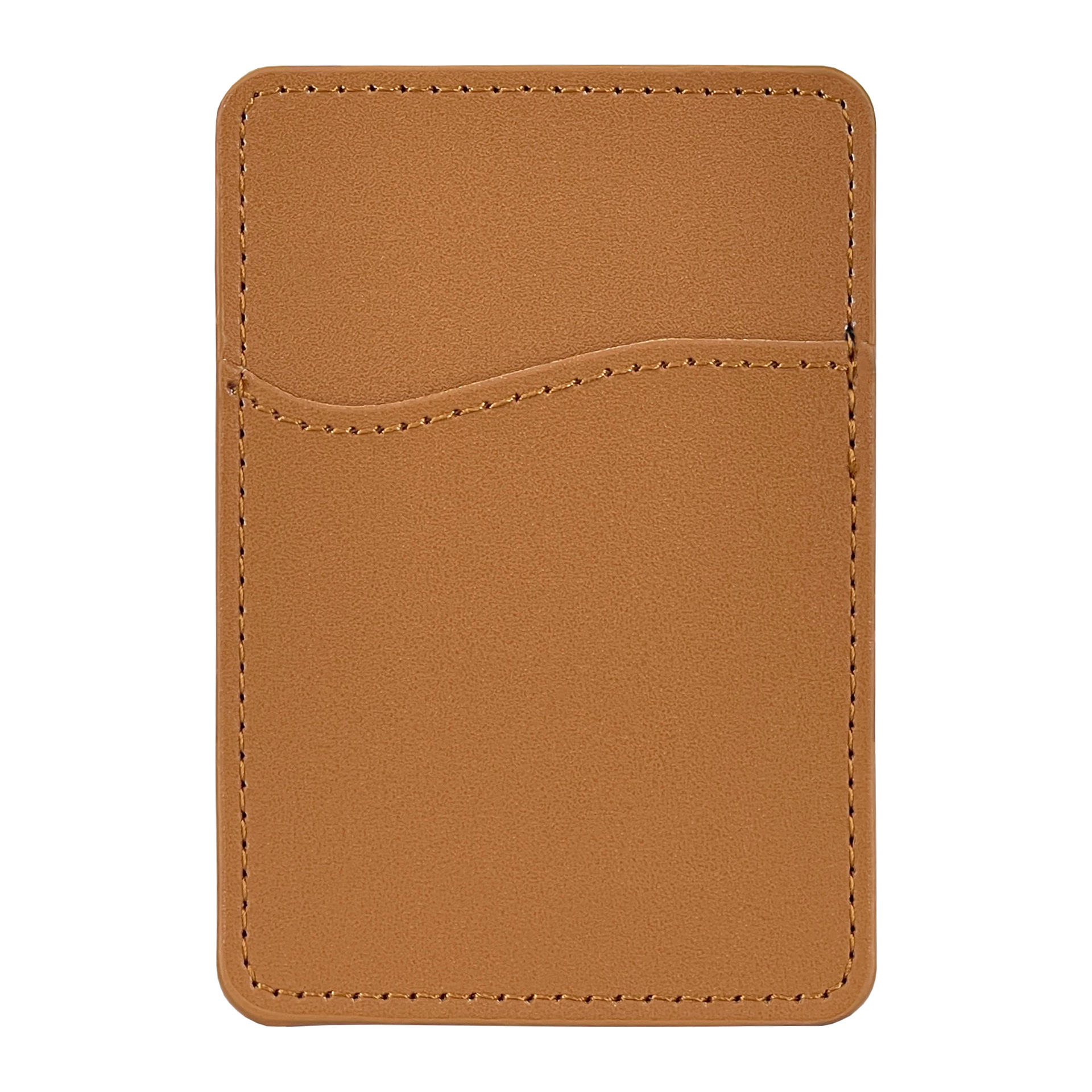 Suministro directo de fábrica, funda para tarjeta trasera de teléfono móvil, cuero PU, LOGOTIPO imprimible, adecuado para impresión UV, serigrafía, impresión en relieve