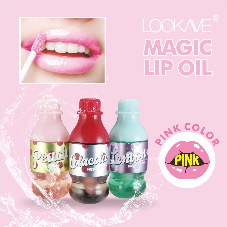 LOOKAVE Soda Bottle Color Changing Lip O...