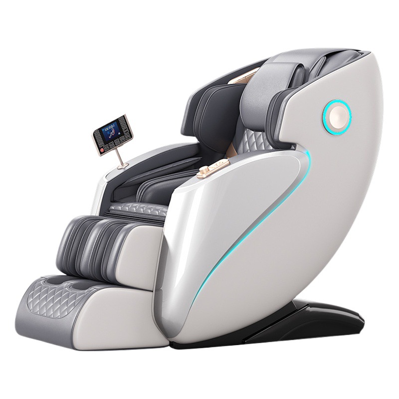 Sillón de masaje totalmente automático, inteligente, eléctrico, tipo cápsula espacial, venta al por mayor transfronteriza, personalizado, de gravedad cero, para masaje corporal completo en casa.
