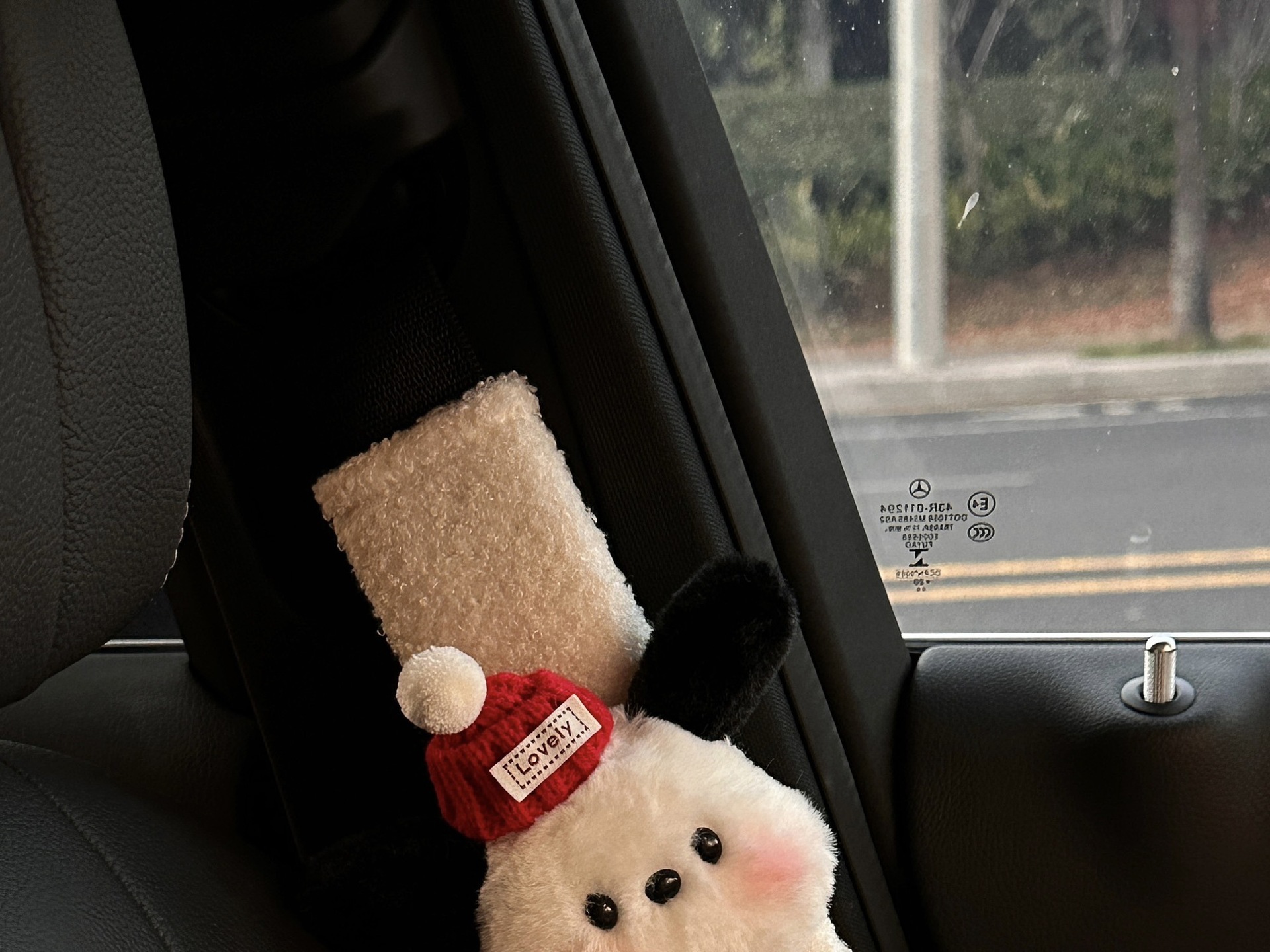 Pagou car seat belt shoulder pad car cute car accessories girl car good things new car gift