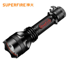 SUPERFIRE神火CREE Q5強光手電筒可充電鋁合金戶外手電筒廠家批發
