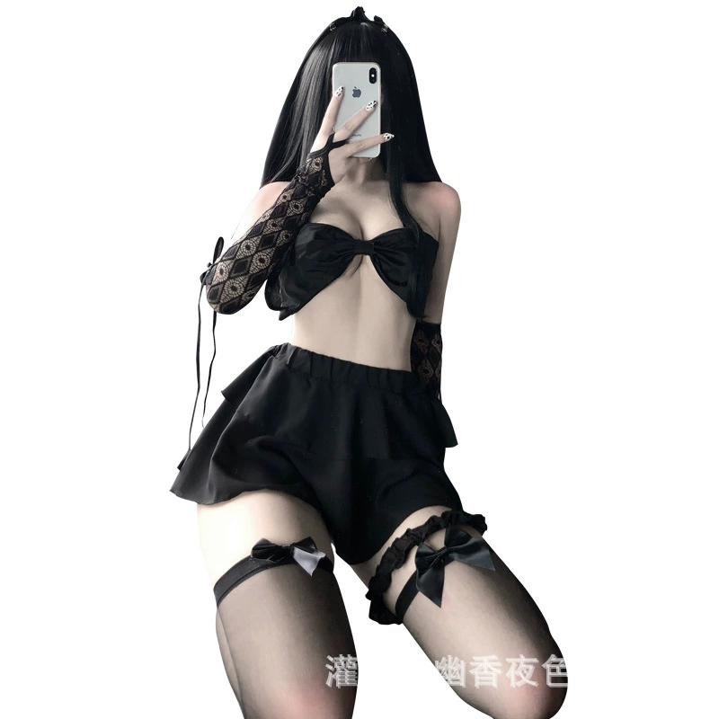 林林婷 Underwear, shiffon mini-skirt for bride, skirt, push up bra