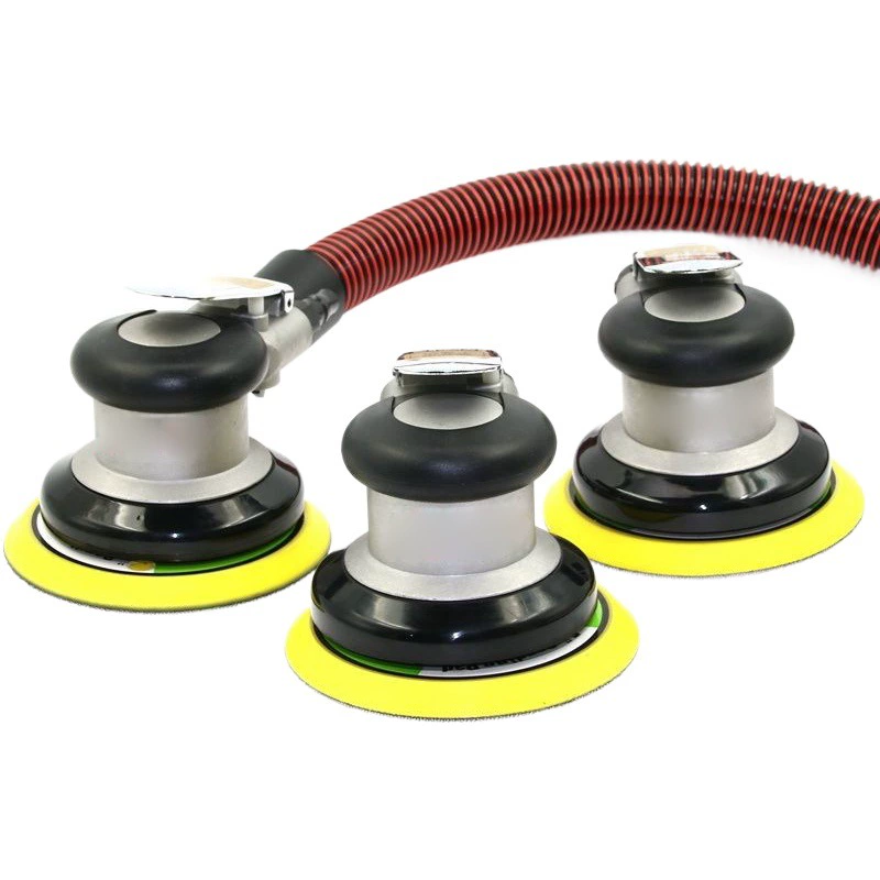 Завод прямой 5-дюймовый пневматический шлифовальный станок наждачной бумаги машина автомобиля воском полировальный станок Пневматический воздушный шлифовальный станок 6 дюймов Сухой шлифовальный станок