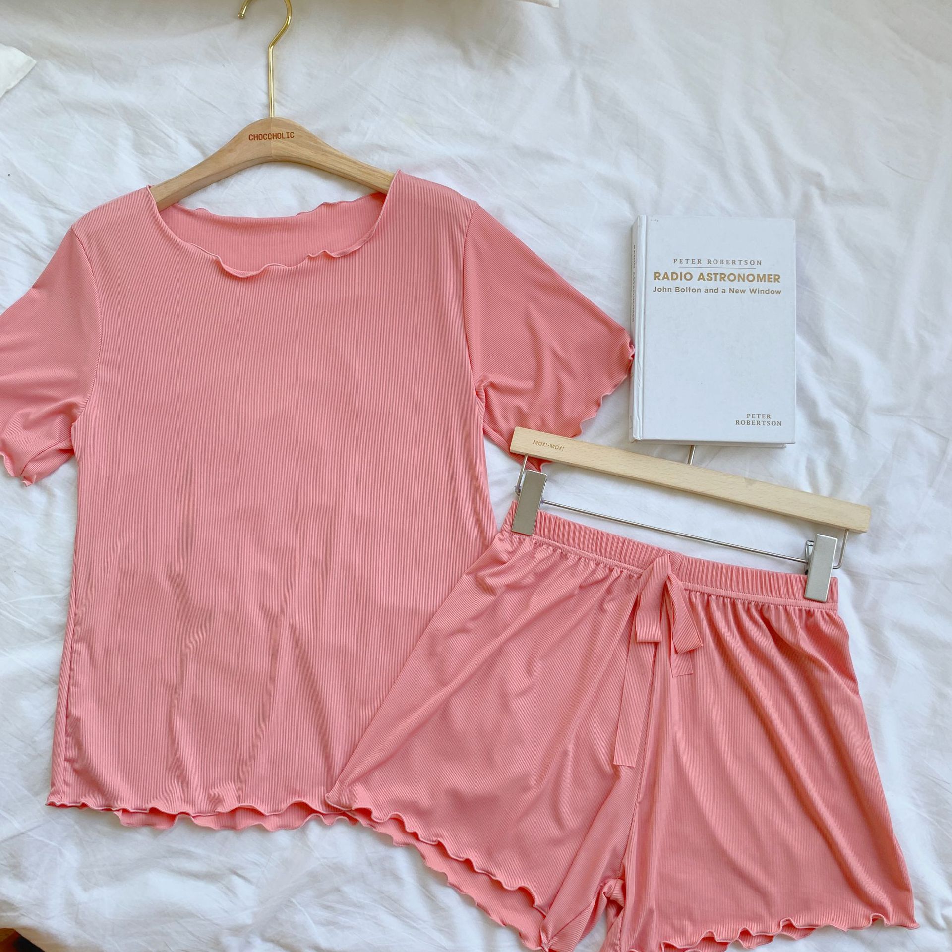 2021夏季新品软软套装女居家服两件套冰丝宽松简约舒适女凉凉套装|ms