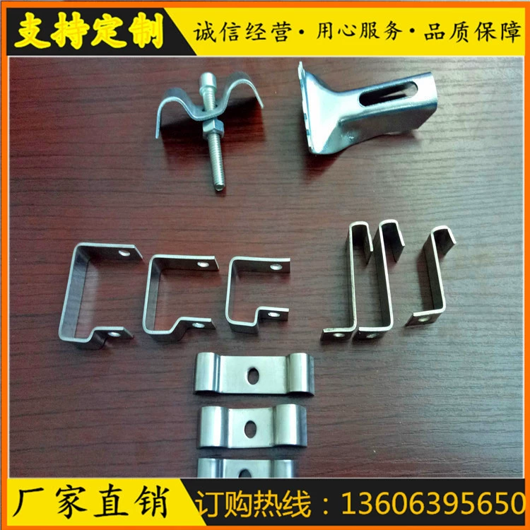 Решетка из стекловолокна, фиксированная пряжка, зажим из нержавеющей стали, стальные сетки, пряжка для пластин, пряжка 304, соединительный зажим для решетки дерева