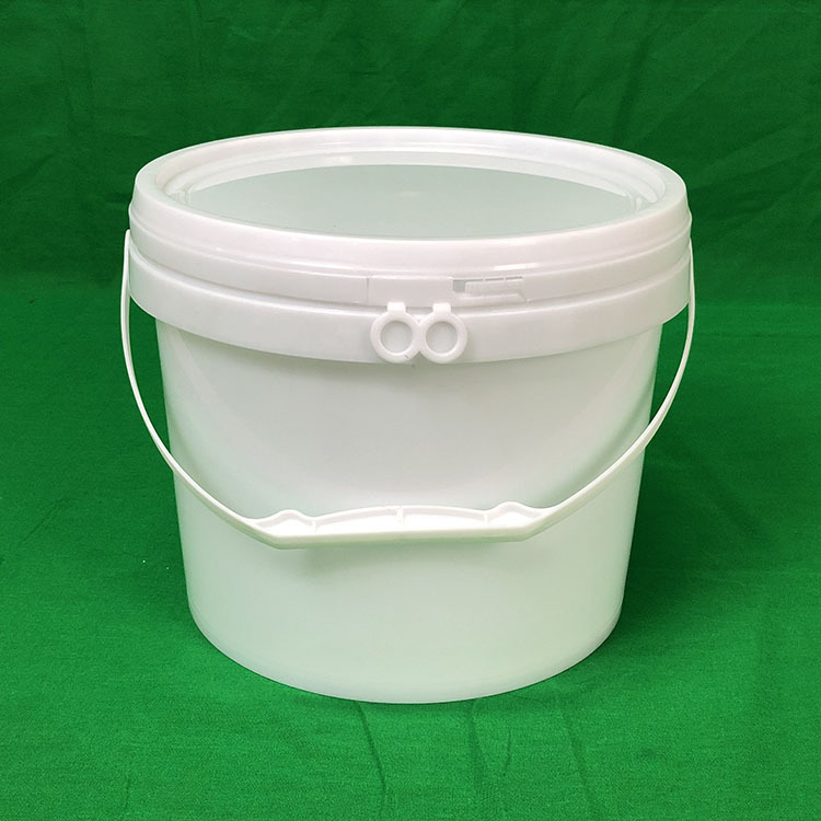 PP全新料5升加厚塑料桶5L圆胶桶食品油漆桶水性化工桶5公斤样品桶