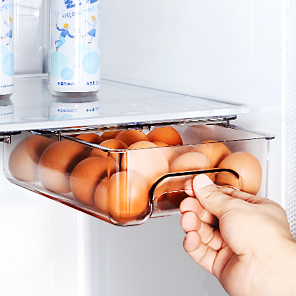 Suction cup kitchen refrigerator storage box egg preservation…