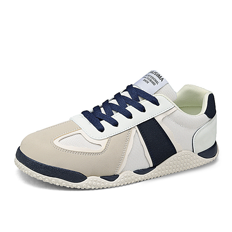 Primavera nuevos zapatos deportivos casuales de baja altura para hombres, zapatos de skate plano, zapatos de Agan, zapatos deportivos casuales para hombres en vivo
