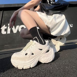 Ant Love Spring and Summer New Arrival Lace-up Fashion Trendy Cool Outfit Women's Outfit Sandals Daddy Shoes Thick Sole Comfortable