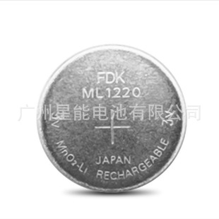 原裝FDK富士ML1220充電電池3V工業裝后備電源適用高瑞電子產品