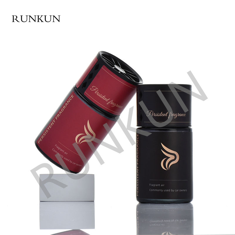 批发新款创意车载香薰瓶150ml玻璃瓶 时尚经典外形 黑色红色