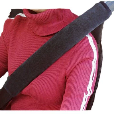 Seat belt shoulder pad: car seat belt anti-wear neck