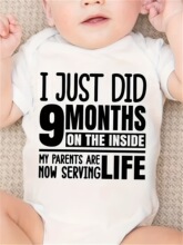 A 14163 Dad Baby Cartoon Print Bodysuit ��ͨӤ��������