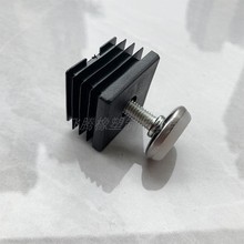 方管扣盖可调节塑料套罩方管不锈螺母塞管塞脚垫钢管堵头20303840