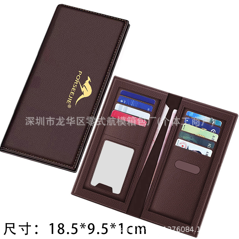 Cartera con estampado de cocodrilo Cartera para hombre Nuevo clip de dinero duradero Estilo corto Moda negocios Cartera de múltiples tarjetas Clásico