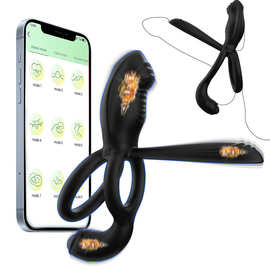 震动环无线夫妻共震锁精环男女用阴蒂刺激自慰器成人情趣性用品