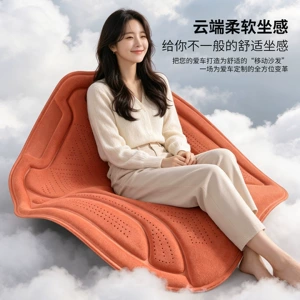 New car seat cushion Ramus, hot-pressed, integrated perforated, breathable and ventilated car seat cushion for summer and all seasons