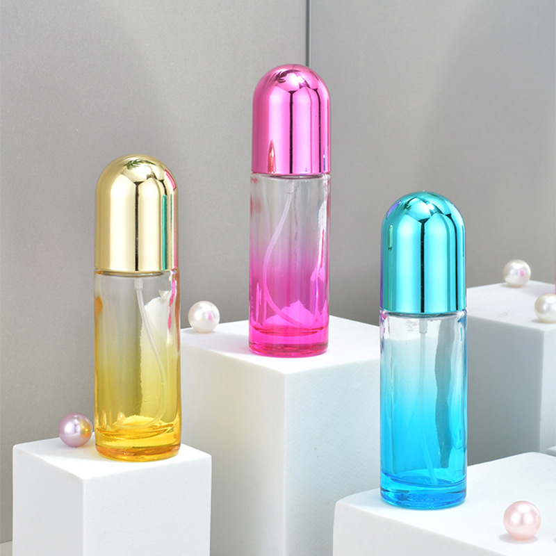 现货20ml香水分装玻璃瓶便携式按压细喷雾瓶酒精瓶补水空瓶