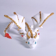 3D プリント秦徹龍中国のドラゴンクリスタルドラゴンギフトおもちゃクロスボーダー Amazon 人気の屋台子供のギフト