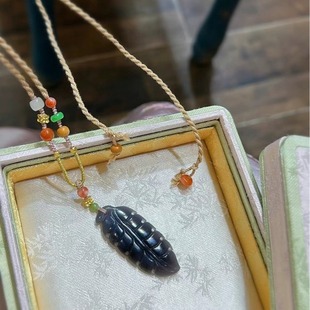 Xinjiang Hetian Jade Emperor Purple Enriched in One Night