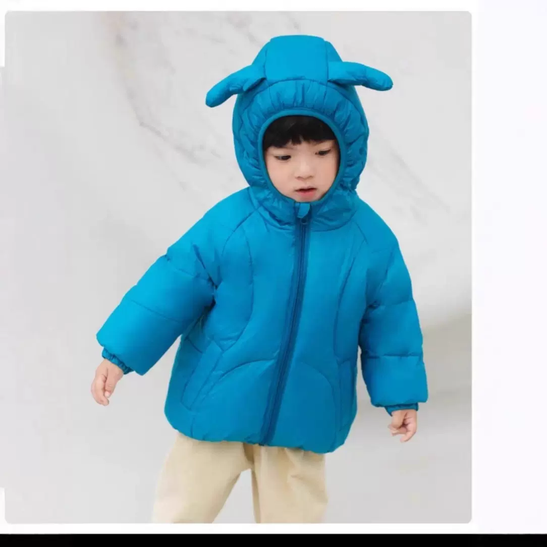 外贸儿童羽丝服时尚洋气防寒服冬款男女童装绒丝服外套直播批发