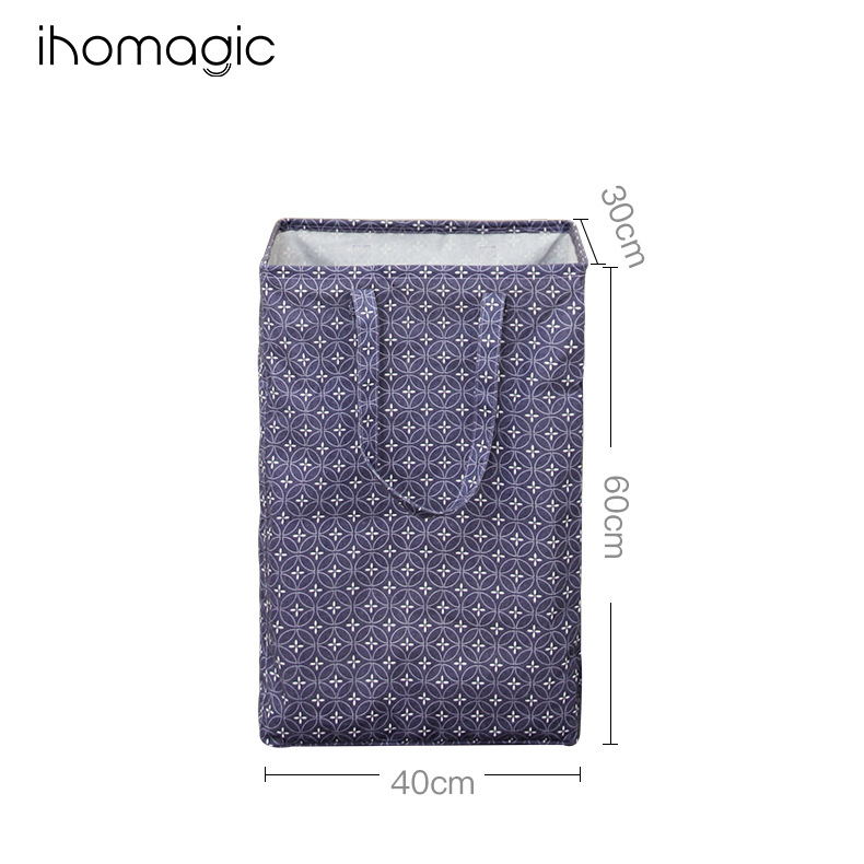Cesta de almacenamiento de lavandería simple cesta de lavandería plegable Almacenamiento de sala de estar cesta de lavandería cesta de almacenamiento de juguete cesta de lavandería