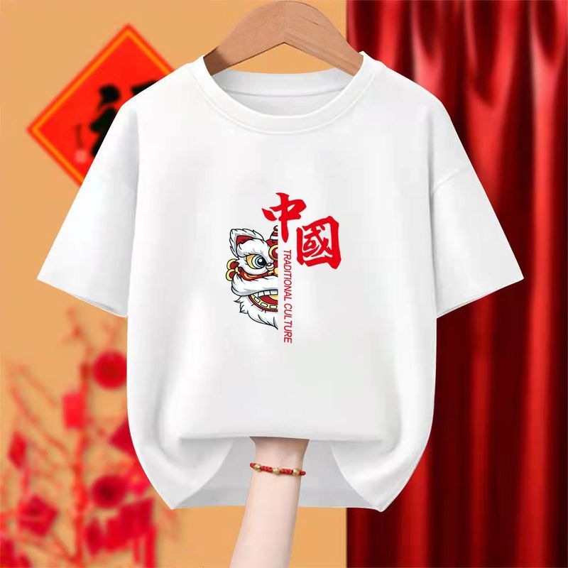 半袖Tシャツレディースホワイト建国記念日トップス綿愛国ボトムスライニンググループ購入クラスユニフォームオープニングレッドイベント|undefined