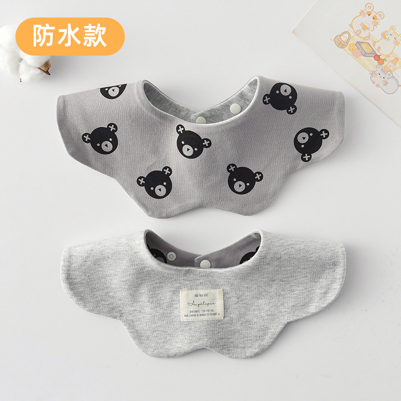 [방수면양면] 흑곰머리+꽃회색