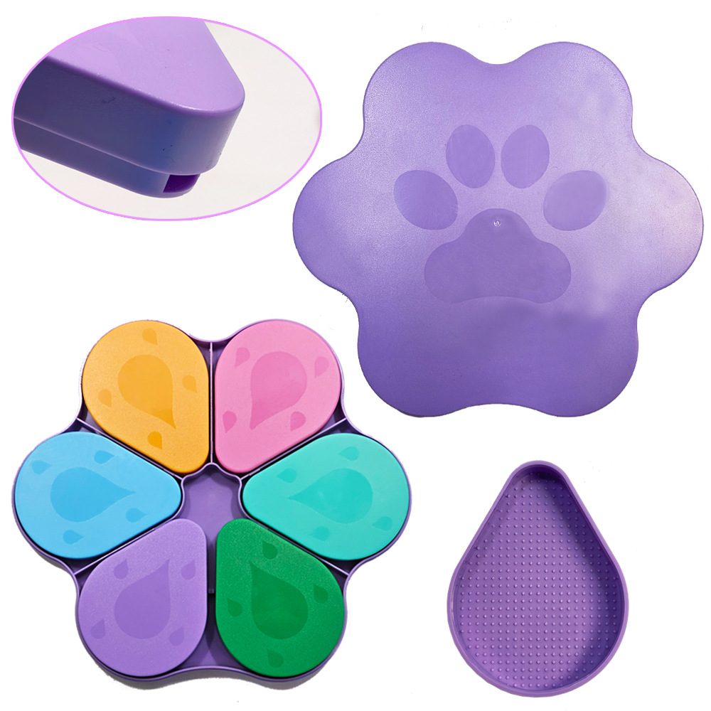 新款钻石画工具点钻盘水滴点钻收纳盒圆钻凸点无缝设计方钻通用