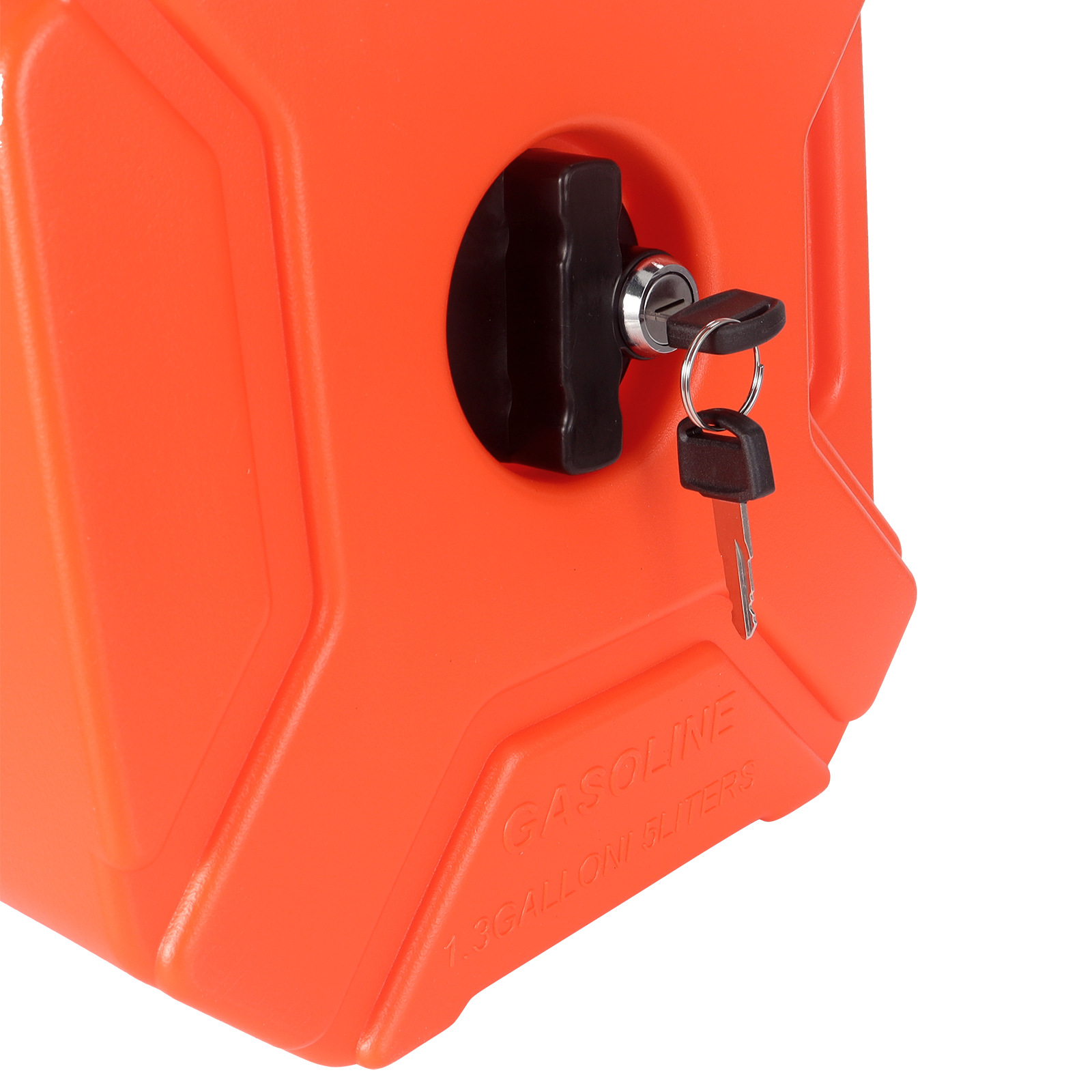 Wholesale 5L Car and Motorcycle Plastic Fuel Tank Spare Oil Barrel Refueling Barrel Gasoline Pot Motorcycle Travel Self-Driving Auxiliary Fuel Tank