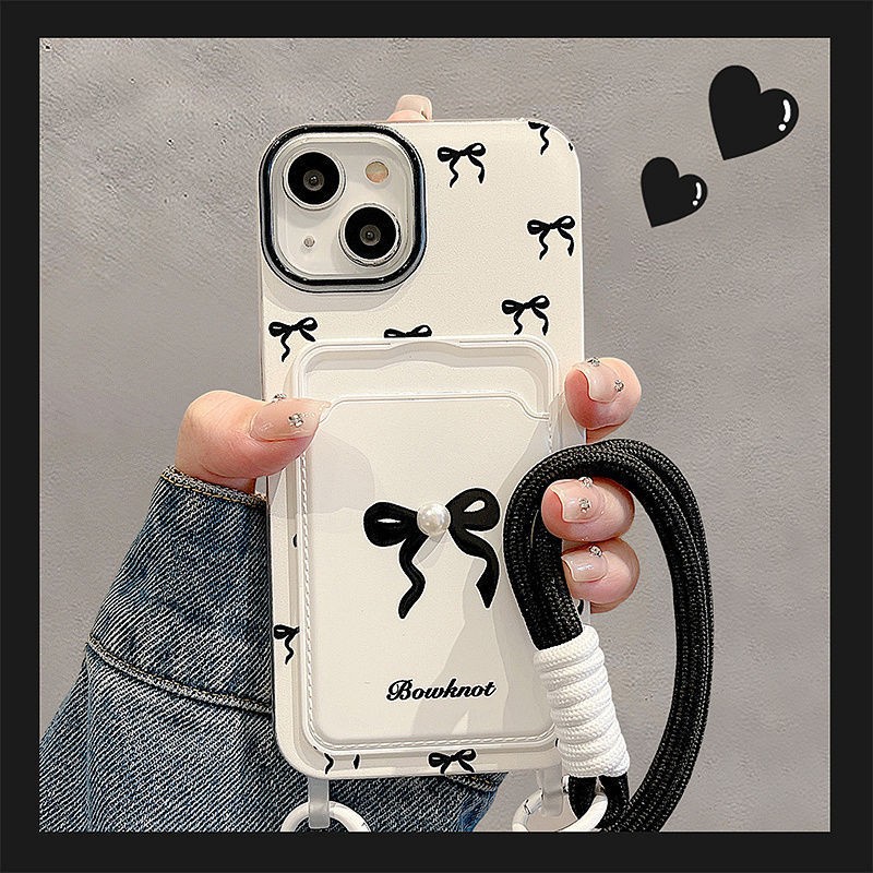 tpu Material Bow Knot Pattern Tpu Bow Knot Casual Elegant Cute Phone Cases Phone Accessories